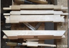 榫卯加工中心制作粽角榫